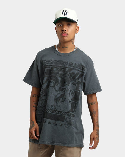 Goat Crew Original Anime Vintage T-Shirt Off Black