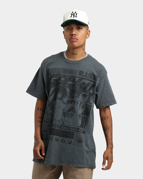 Goat Crew Original Anime Vintage T-Shirt Off Black