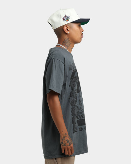 Goat Crew Original Anime Vintage T-Shirt Off Black