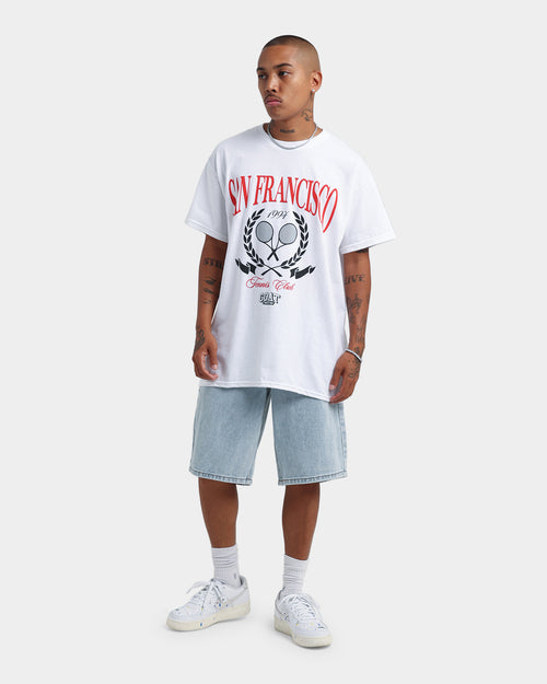 Goat Crew Tennis Club T-Shirt White
