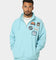 Champion Reverse Weave Destination Quarter Zip Long Sleeve Amazing Aqua