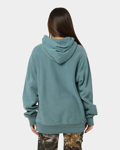 Champion Reverse Weave Garm Dye Hoodie Aqua Tonic