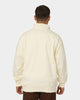 Champion Reverse Weave Terry Quarter Zip Sweater Chalk White