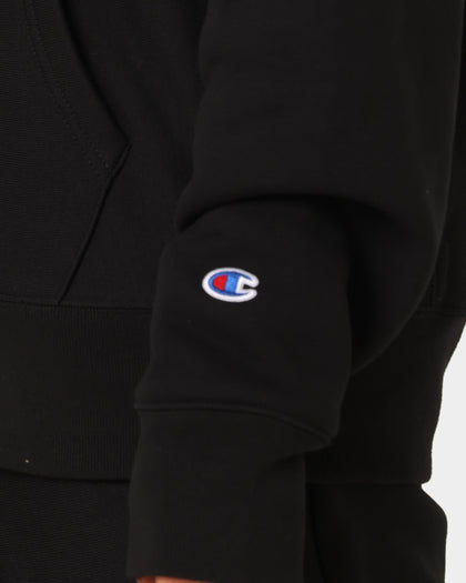 Champion Reverse Weave Full Zip Hoodie Black