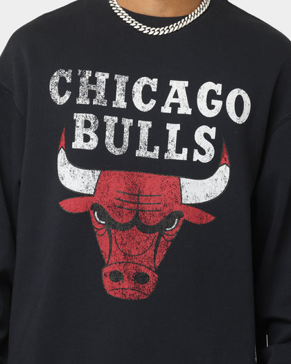 Mitchell & Ness Chicago Bulls Vintage HWC Big LC Crewneck Faded Black