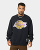 Mitchell & Ness Los Angeles Lakers Vintage HWC Big LG Crewneck Faded Black