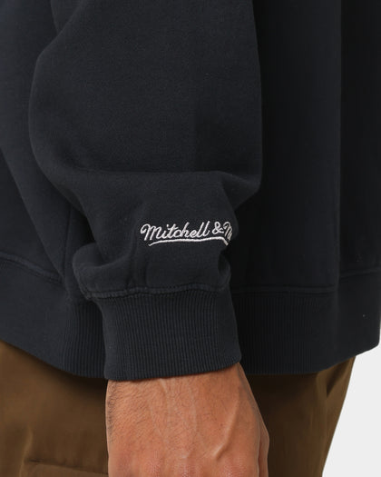 Mitchell & Ness Los Angeles Lakers Vintage HWC Big LG Crewneck Faded Black