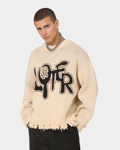 Loiter Rodeo Knit Sweater Sand