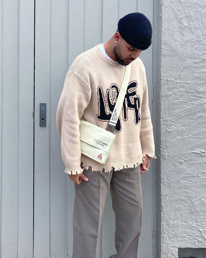 Loiter Rodeo Knit Sweater Sand