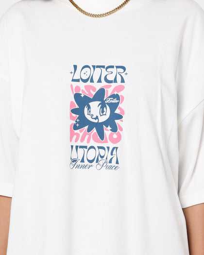 Loiter Inner Peace T-Shirt Off White