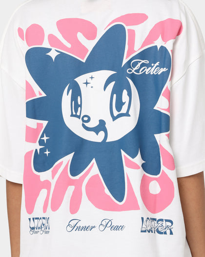 Loiter Inner Peace T-Shirt Off White