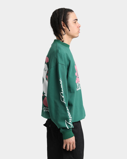 Loiter Utopia Fleur Crewneck Green