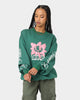Loiter Utopia Fleur Crewneck Green