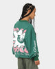 Loiter Utopia Fleur Crewneck Green
