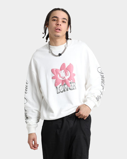 Loiter Utopia Fleur Crewneck Off White