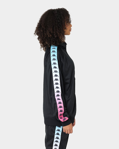 Kappa 222 Banda Anniston Degrade Jacket Black/Turquoise