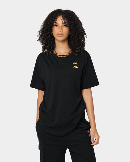 KAPPA Authentic Damian T-Shirt Black/Gold