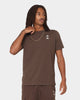 KAPPA Authentic Damian T-Shirt Brown Coffee/Grey