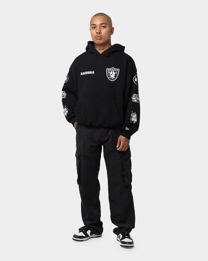 New Era Las Vegas Raiders Oversized Hoodie Black/White