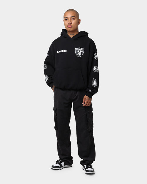New Era Las Vegas Raiders Oversized Hoodie Black/White