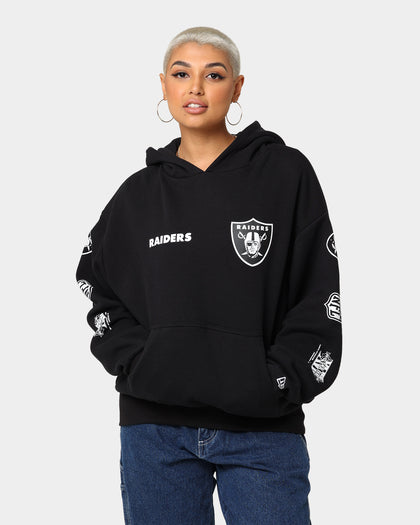 New Era Las Vegas Raiders Oversized Hoodie Black/White