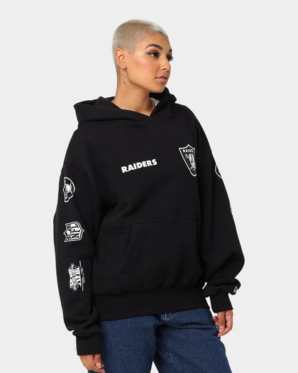 New Era Las Vegas Raiders Oversized Hoodie Black/White