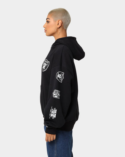 New Era Las Vegas Raiders Oversized Hoodie Black/White