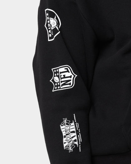 New Era Las Vegas Raiders Oversized Hoodie Black/White