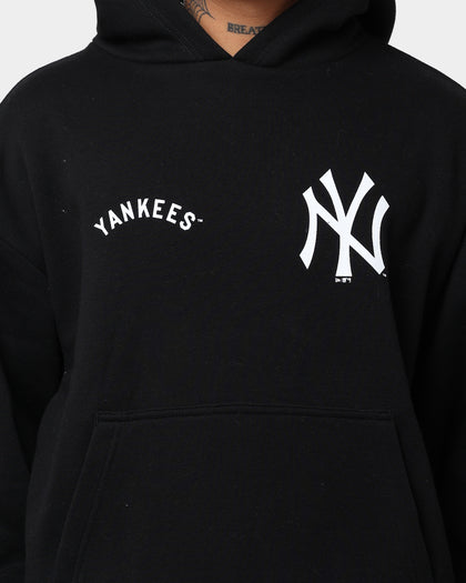 New Era New York Yankees Oversized Hoodie Black/White