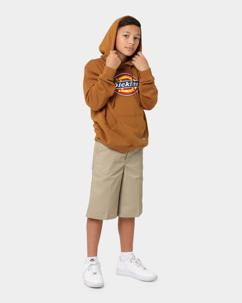 Dickies Kids' H.S. Classic Hoodie Brown Duck