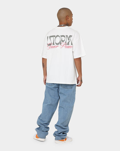 Loiter Utopia Fleur T-Shirt Off White
