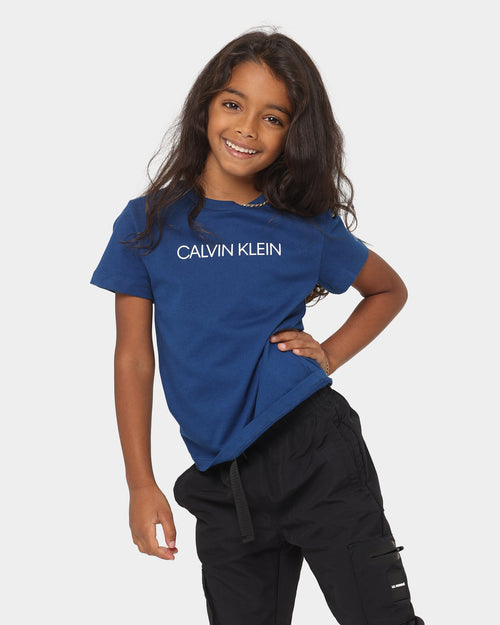 Calvin Klein Kids' Institutional T-Shirt Naval Blue