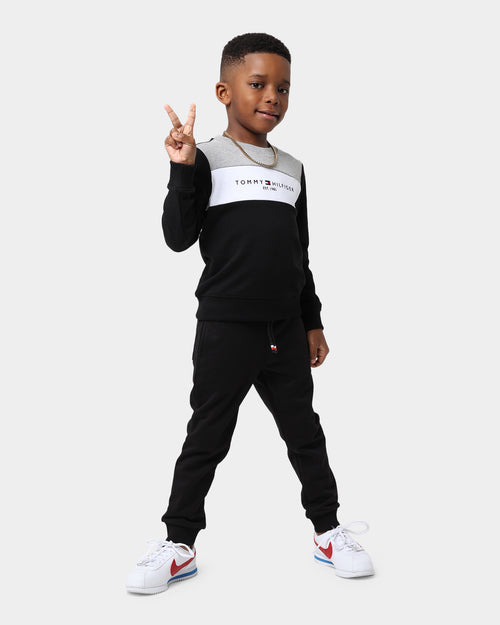 Tommy Hilfiger Kids' Essential Colour Block Set Black