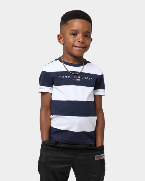 Tommy Hilfiger Kids' Essential Stripe T-Shirt Blue Stripe