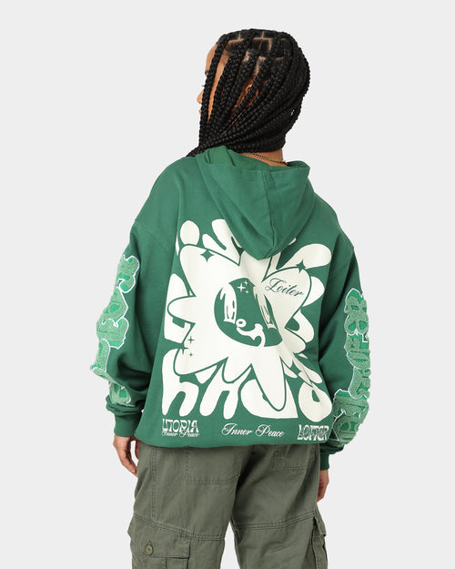 Loiter Fleur Hoodie Green