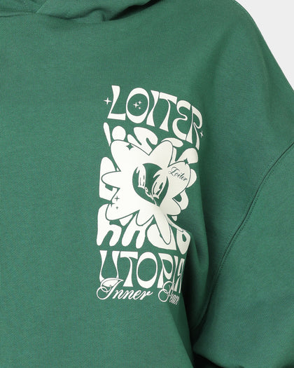 Loiter Fleur Hoodie Green