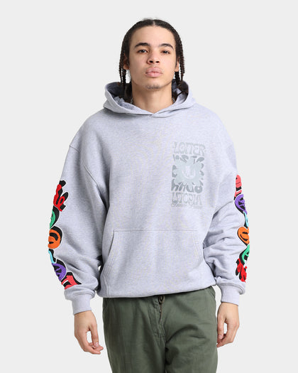 Loiter Fleur Hoodie Grey