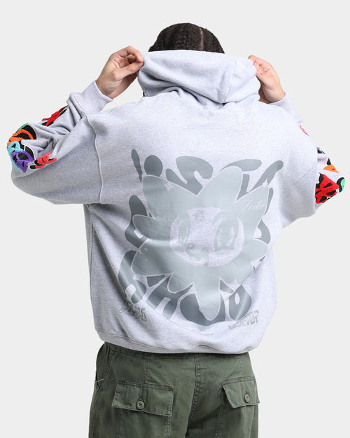 Loiter Fleur Hoodie Grey