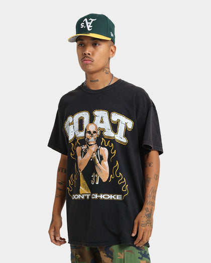 Goat Crew Don't Choke Vintage T-Shirt Black Wash