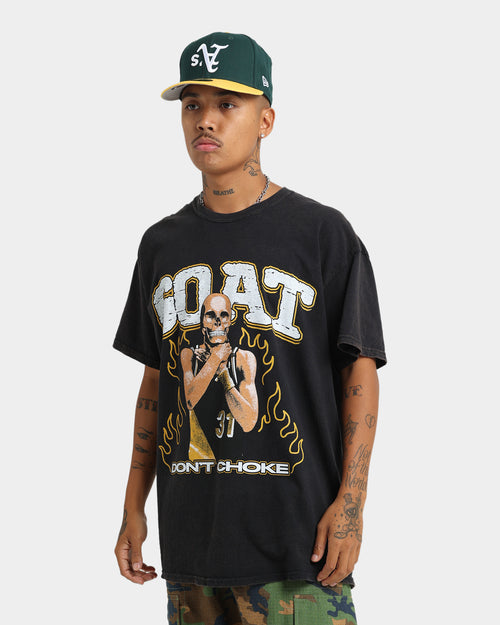 Goat Crew Don't Choke Vintage T-Shirt Black Wash