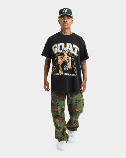 Goat Crew Don't Choke Vintage T-Shirt Black Wash