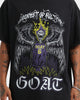 Goat Crew Los Angeles Angels Vintage T-Shirt Black Wash