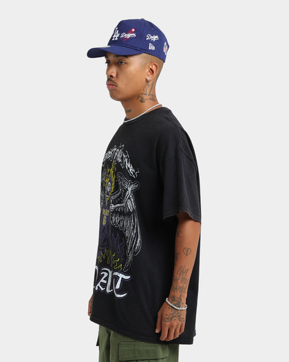 Goat Crew Los Angeles Angels Vintage T-Shirt Black Wash