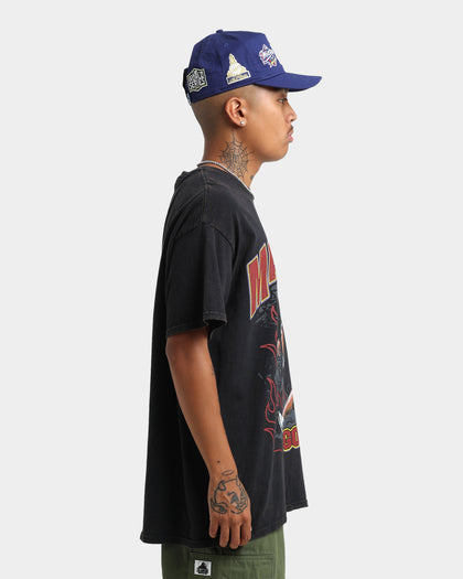 Goat Crew Man Down Vintage T-Shirt Black Wash