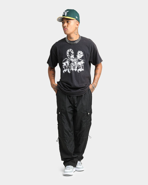 Rats Get Fat Scorpion T-Shirt Black Wash