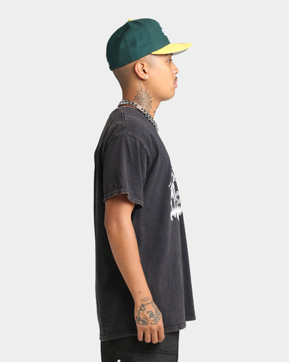 Rats Get Fat Scorpion T-Shirt Black Wash