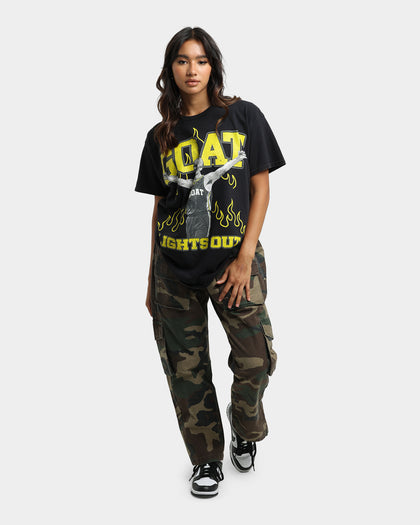 Goat Crew Lights Out Vintage T-Shirt Black Wash