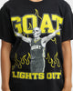 Goat Crew Lights Out Vintage T-Shirt Black Wash