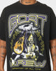 Goat Crew Space Slam T-Shirt Black Wash