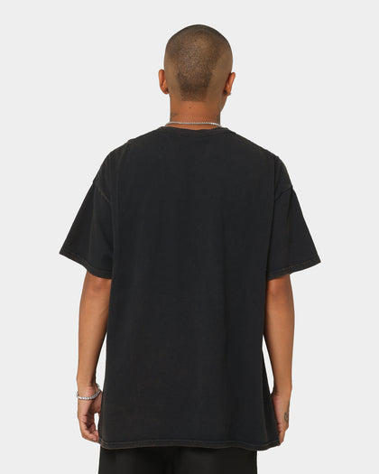Goat Crew Space Slam T-Shirt Black Wash